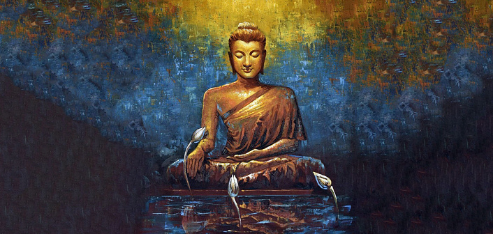 будда в медитации