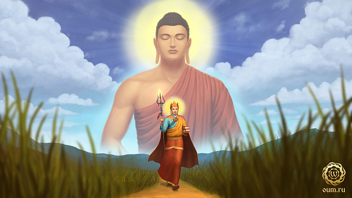 будда и падмасамбхава арт фото