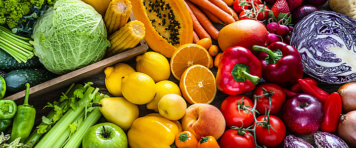 Овощи и фрукты: о чем говорят цвета овощей и фруктов?