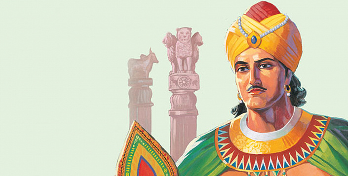 Император Ашока — самый знаменитый и могущественный правитель во всей индийской истории