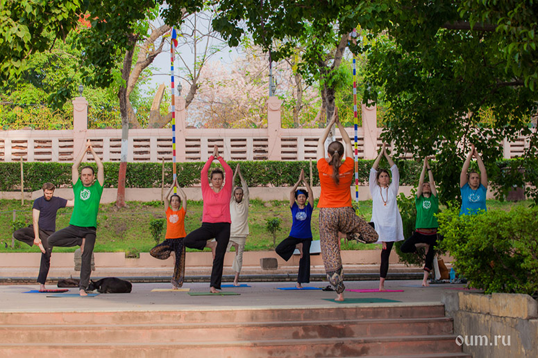 Практика йоги у Дерва Бодхи