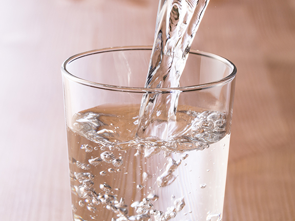 стакан с водой