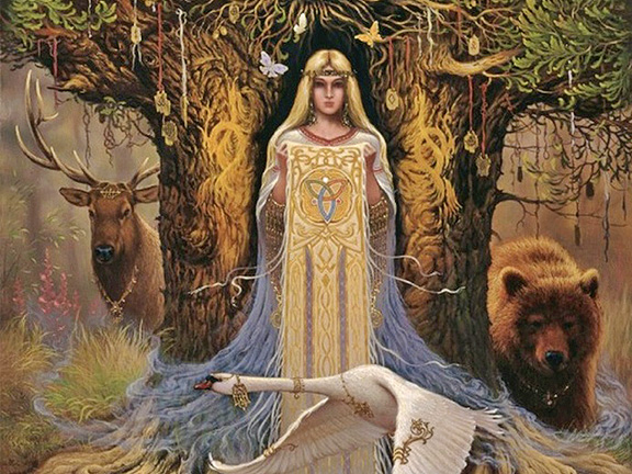 Славянская богиня Леля — дочь Лады и вестница весны