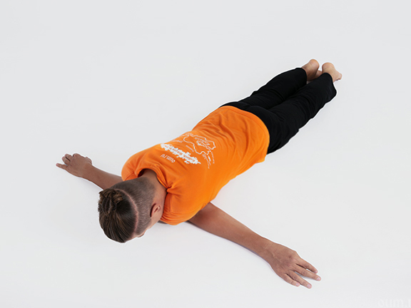 Бхуджа Свастикасана - Поза стрекозы