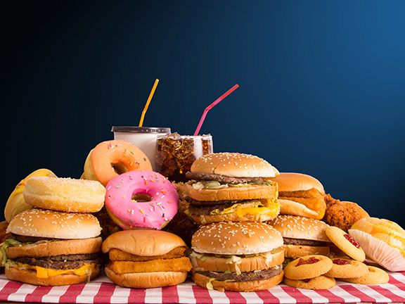фастфуд и сладости