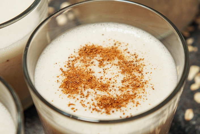 овсяно-банановое смузи фото