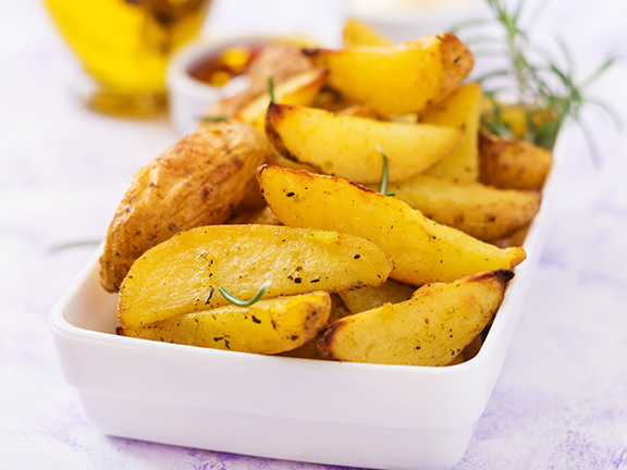 Запеченый картофель с пряными травами