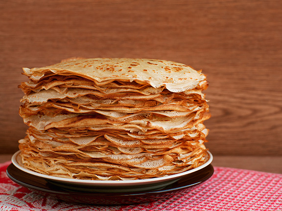 Вегетарианские блины