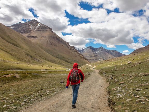Медитация при ходьбе
