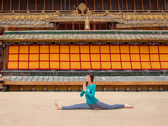 шпагат, хануманасана