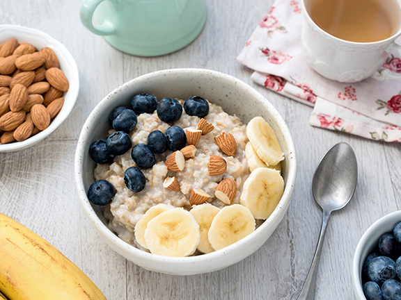 Веганская овсяная каша