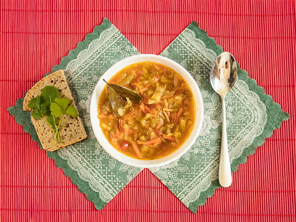 вегетарианская солянка