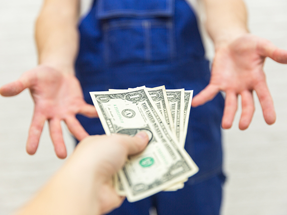 Заработанное своим трудом