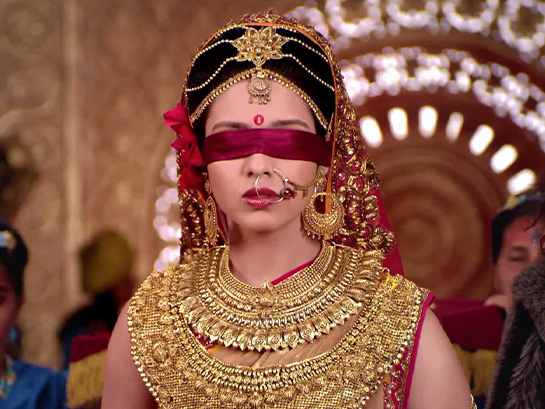 Гандхари, махабхарата, царица