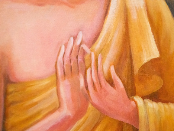 Отзыв о ретрите: «шапочка» на голове, июль 2022