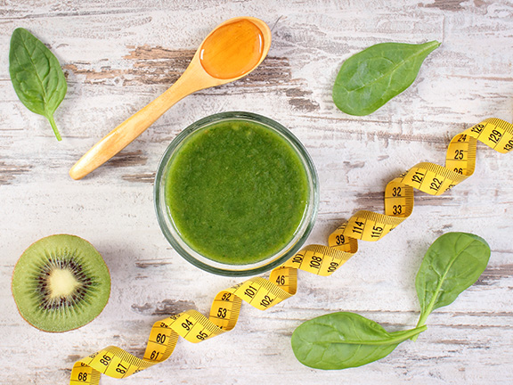 Жиросжигающий зеленый коктейль