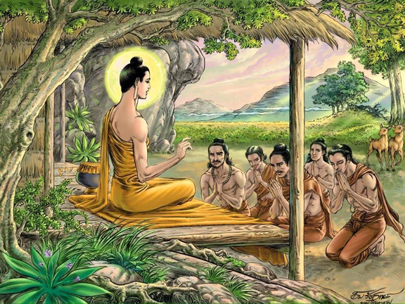 будда шакьямуни с учениками фото