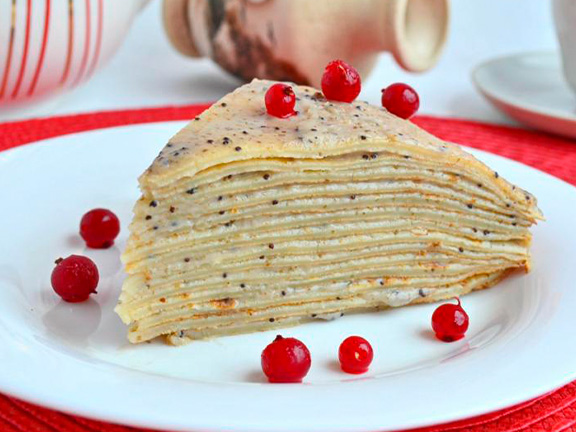 Вегетарианский праздничный торт 