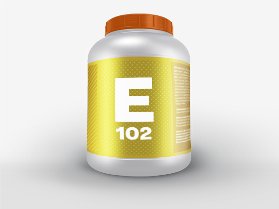 Пищевая добавка Е102