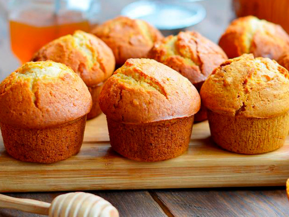 Безглютеновые медовые кексы