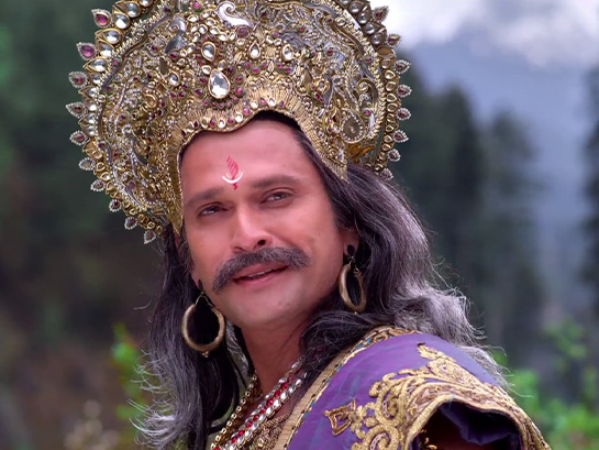 Царь Шантану, махабхарата, корона