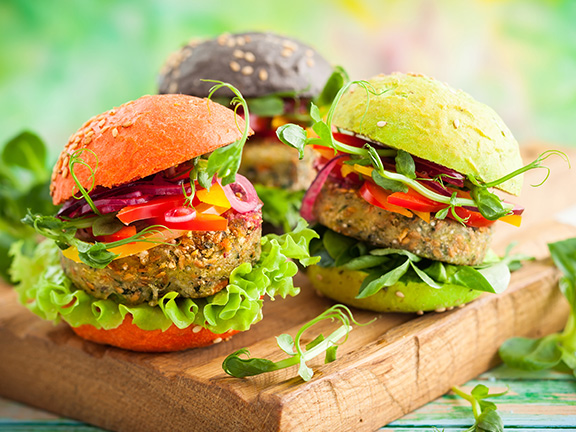 веганские бургеры