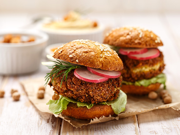 Веганский бургер
