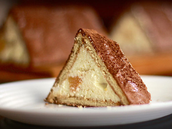 Творожный торт-шалаш без выпечки