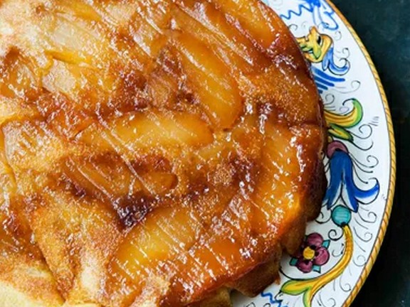 Яблочный пирог-перевертыш