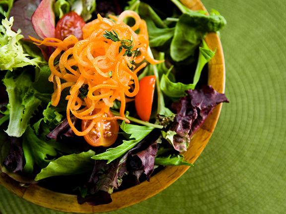 Салат лисичка