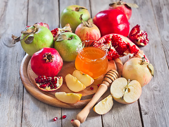 фрукты и мед