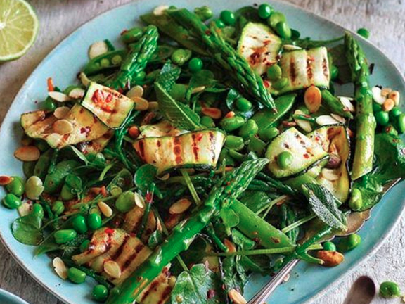 Фасоль с овощами