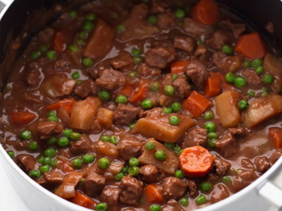 Тушеное соевое "мясо"