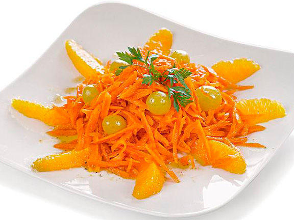 Морковный салат
