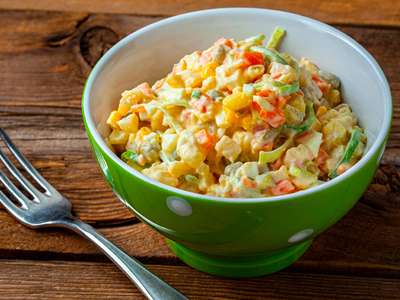 Рисовый салат