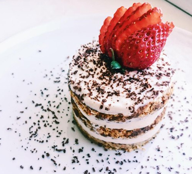 Морковный мини-торт