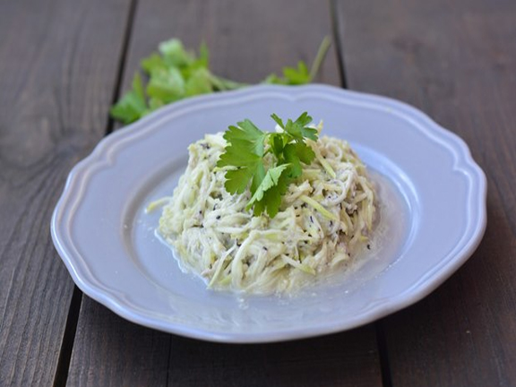 Кабачковые спагетти