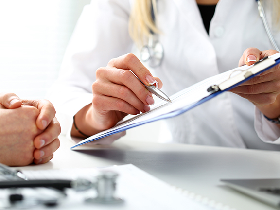 на приеме у врача