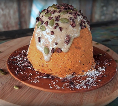 Веганский пасхальный кулич