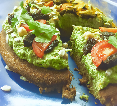 Сыроедческая пицца