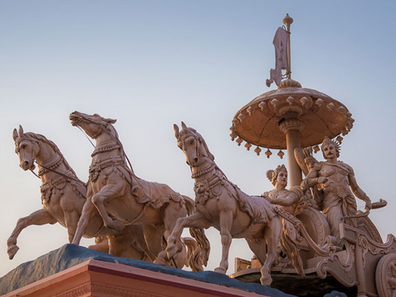 колесница кришны и арджуны