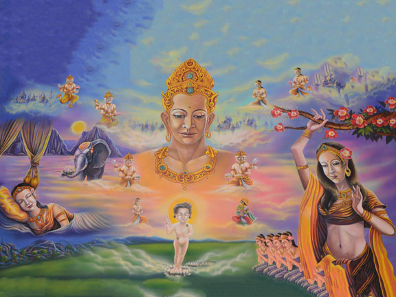 рождение будды, бодхисаттвы, татхагаты