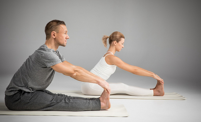 групповая йога фото