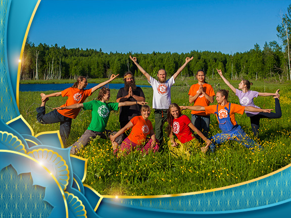 Йога на природе