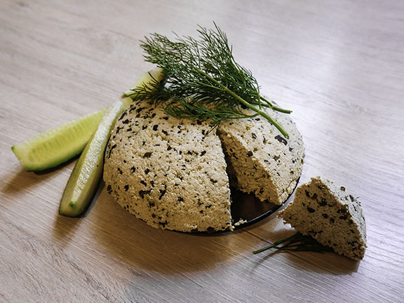 тофу с зеленью фото