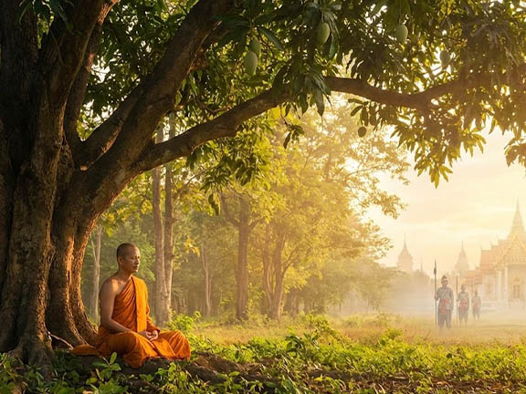 Джатака о счастливой жизни