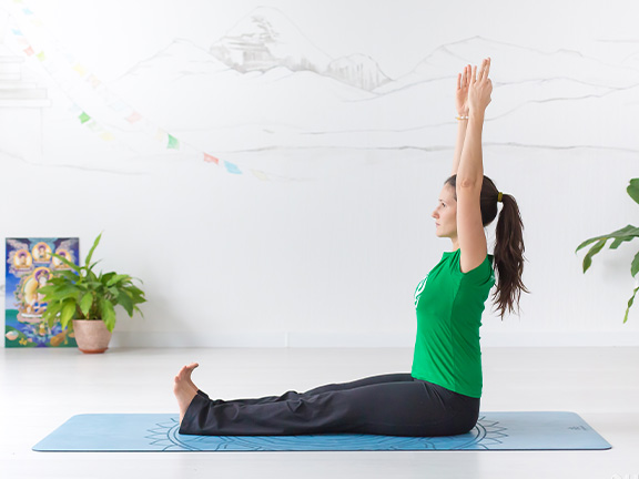 Поза посоха