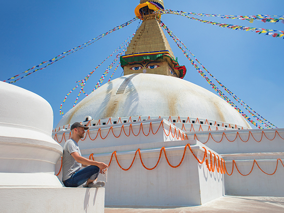 ступа будды фото