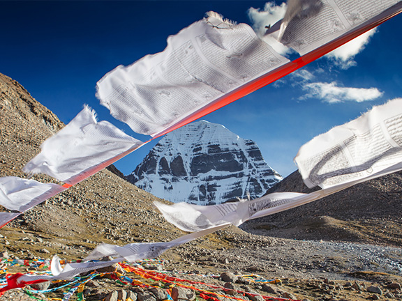 Спиральная Кора вокруг горы Кайлас