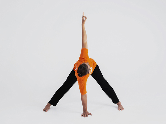 Паривритта Ардха Прасарита Падоттанасана